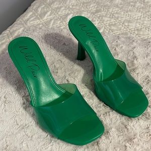 Green heels